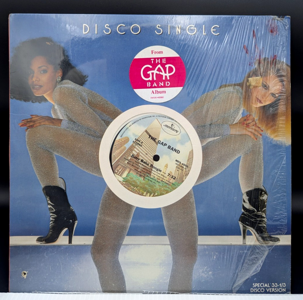 The Gap Band Shake / Baby Baba Boogie Disco Single Vinyl Record MDS-4006